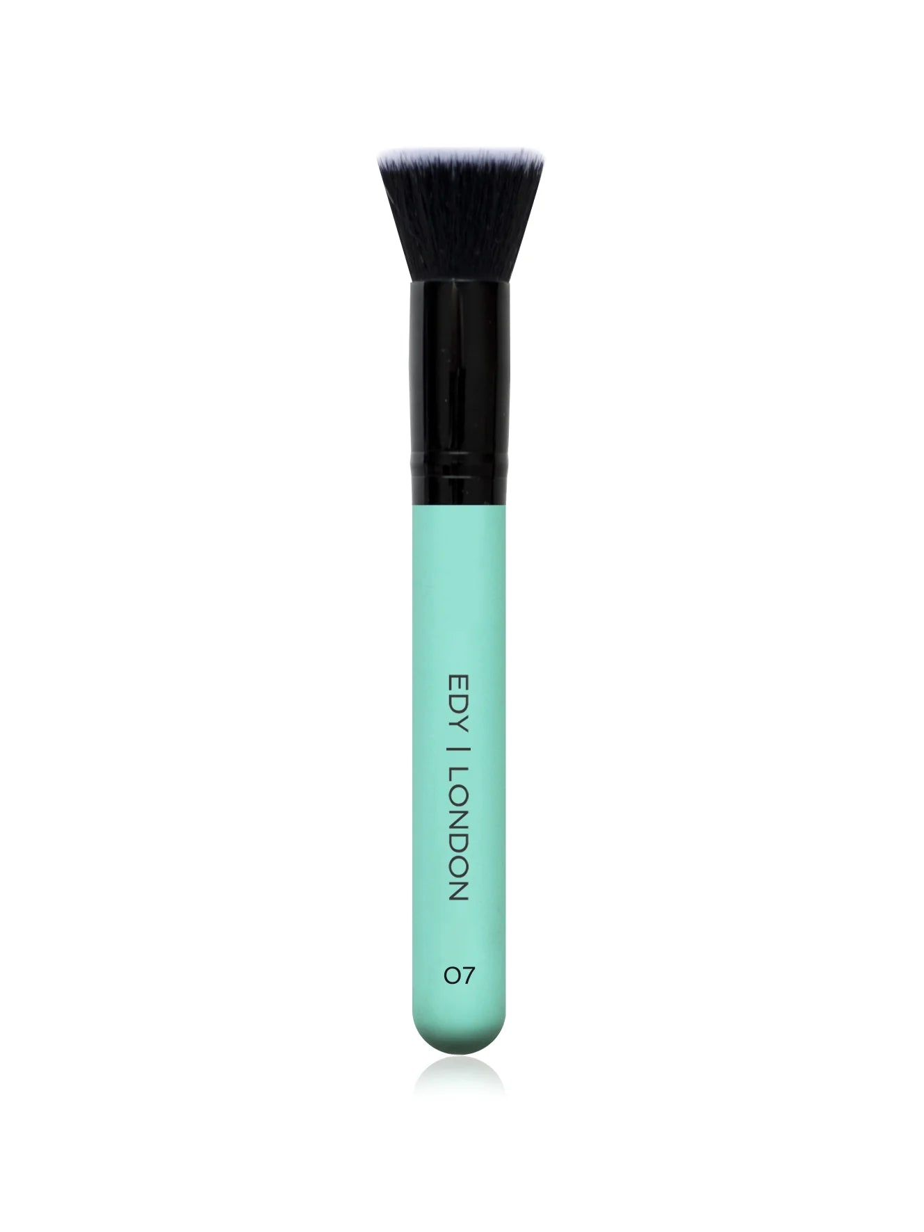 Buffing Foundation Brush 07 Make-up Brush EDY LONDON Turquoise   - EDY LONDON PRODUCTS UK - The Best Makeup Brushes - shop.edy.london