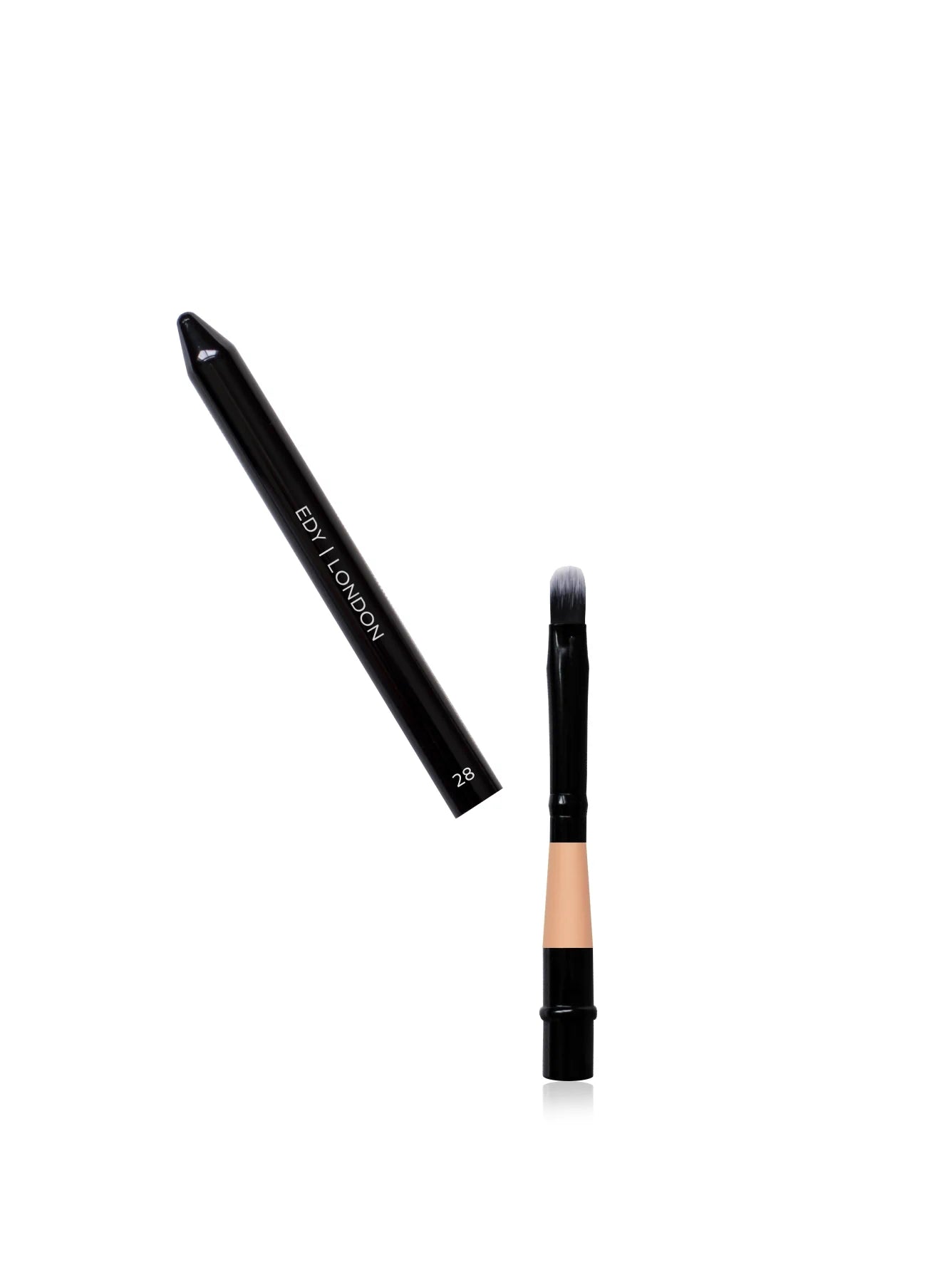 Lip Brush with Cover 28 Make-up Brush EDY LONDON Pale Pink   - EDY LONDON PRODUCTS UK - The Best Makeup Brushes - shop.edy.london