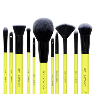 Master Set 509 Make-up Brush EDY LONDON Lemon   - EDY LONDON PRODUCTS UK - The Best Makeup Brushes - shop.edy.london