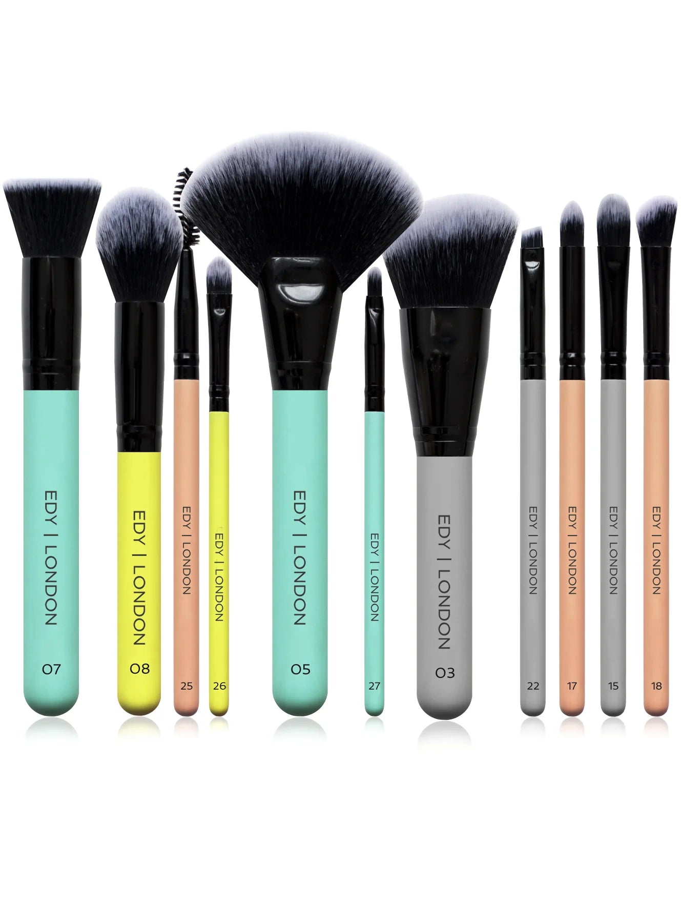 Ultimate Everything Set 507 Make-up Brush EDY LONDON Mixed   - EDY LONDON PRODUCTS UK - The Best Makeup Brushes - shop.edy.london