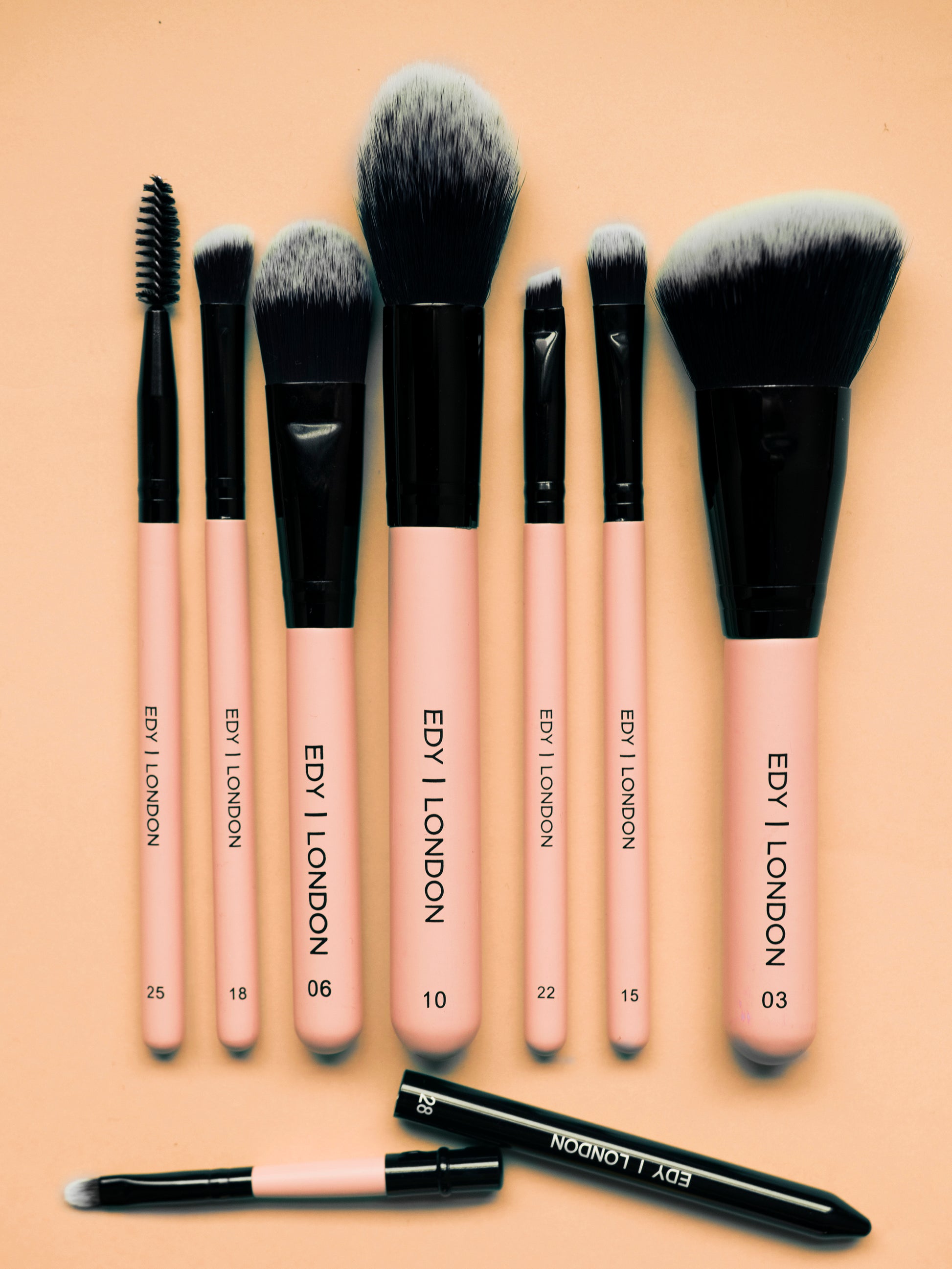 Essential Brush Set 505 Make-up Brush EDY LONDON Pale Pink   - EDY LONDON PRODUCTS UK - The Best Makeup Brushes - shop.edy.london