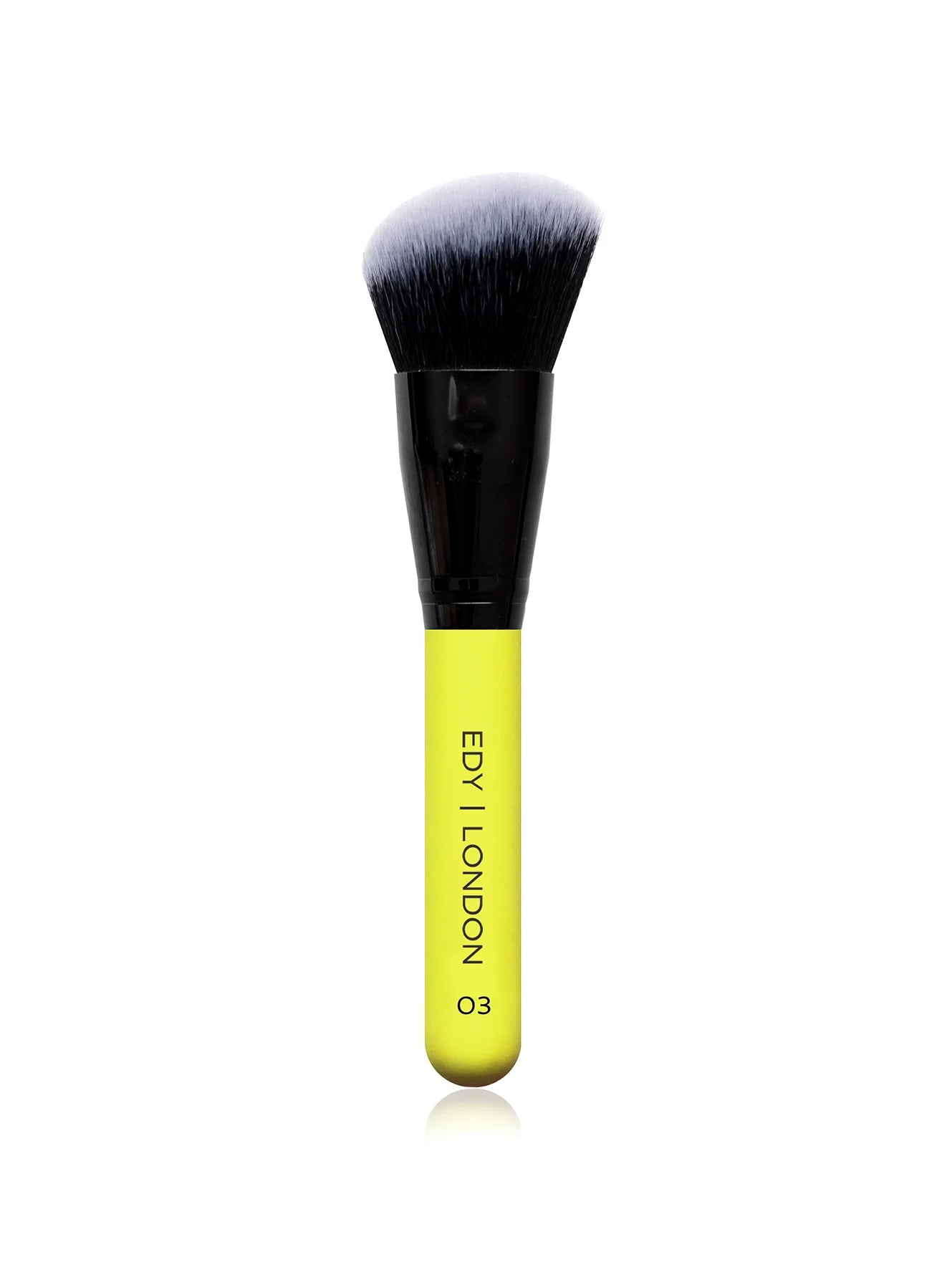 Angled Large Contour Face Brush 03 Make-up Brush EDY LONDON Lemon   - EDY LONDON PRODUCTS UK - The Best Makeup Brushes - shop.edy.london