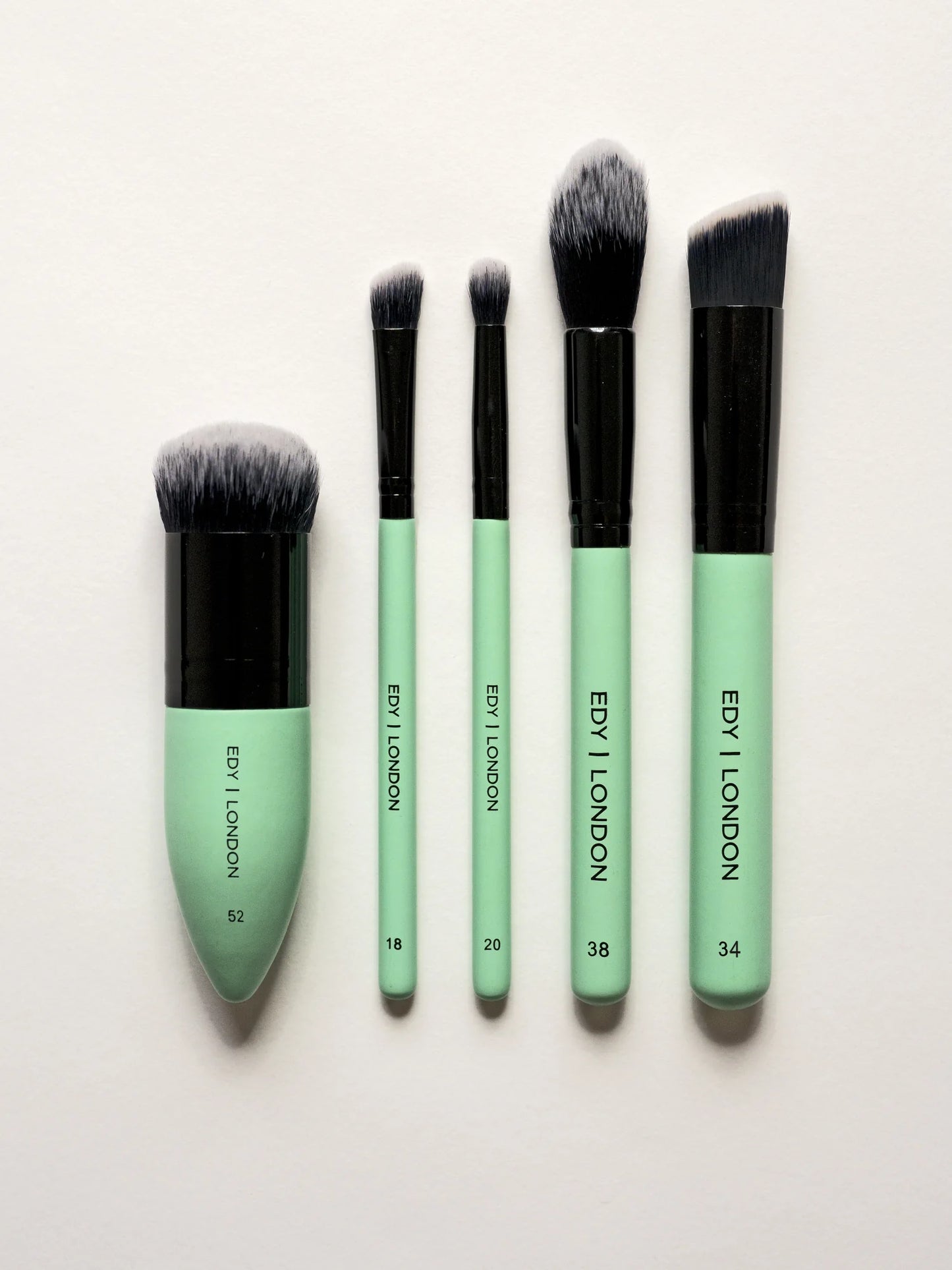 Blending Super Brush Set 510 Make-up Brush EDY LONDON Turquoise   - EDY LONDON PRODUCTS UK - The Best Makeup Brushes - shop.edy.london