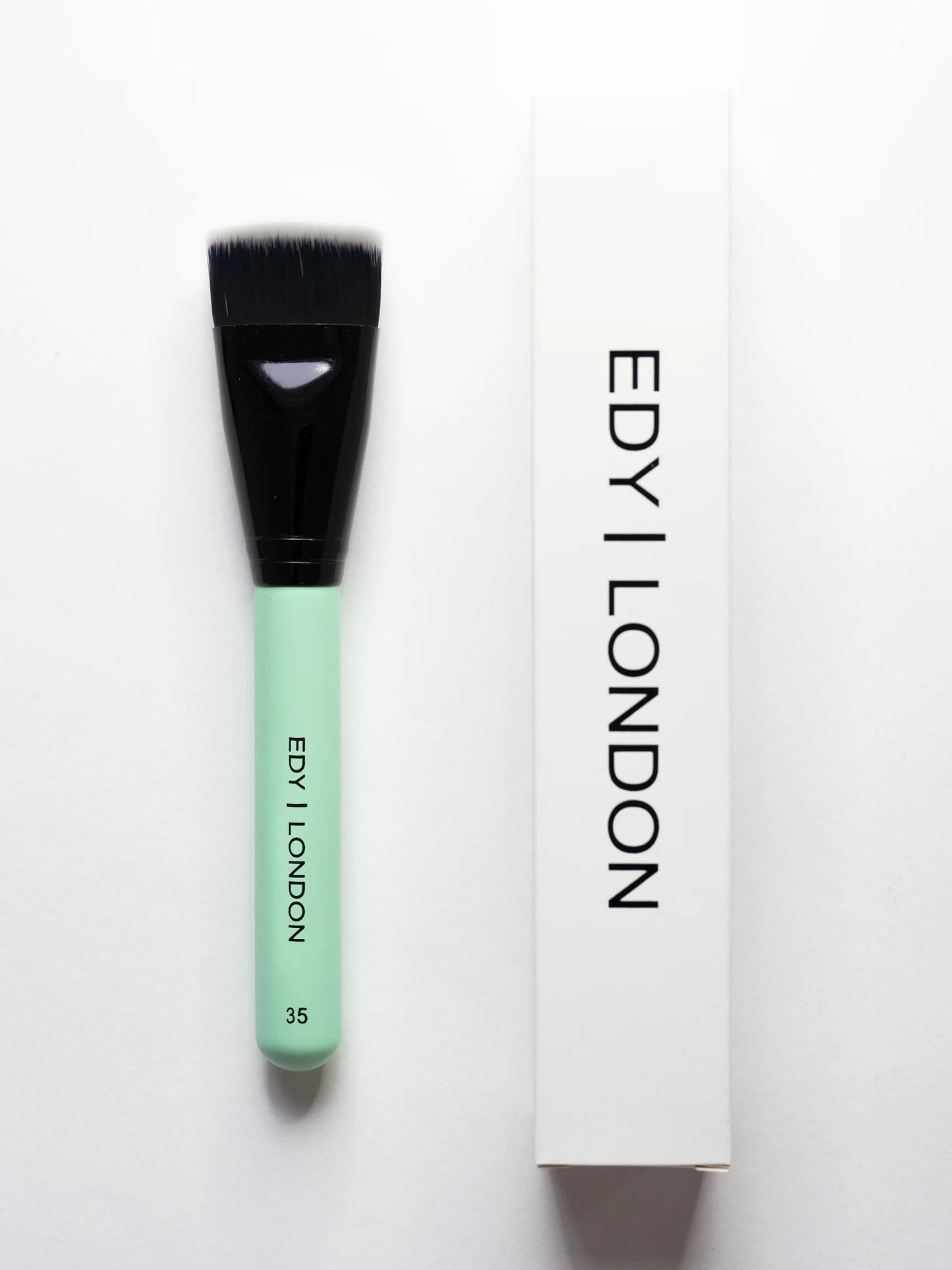 Contour Define & Blend Brush 35 Make-up Brush EDY LONDON Turquoise   - EDY LONDON PRODUCTS UK - The Best Makeup Brushes - shop.edy.london