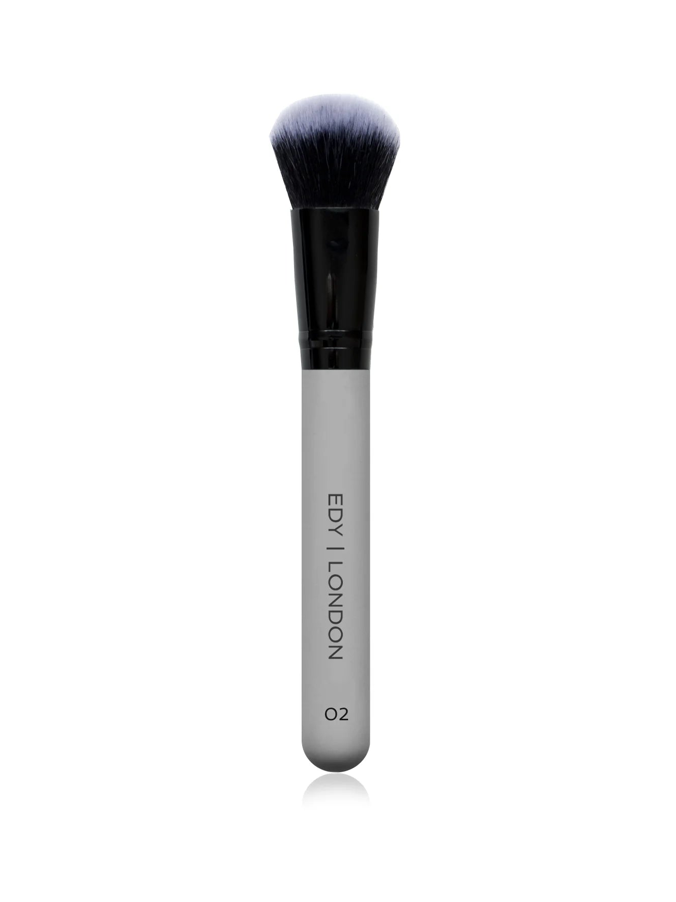 Contour and Sculpt Expert Face Brush 02 Make-up Brush EDY LONDON Cool Grey   - EDY LONDON PRODUCTS UK - The Best Makeup Brushes - shop.edy.london