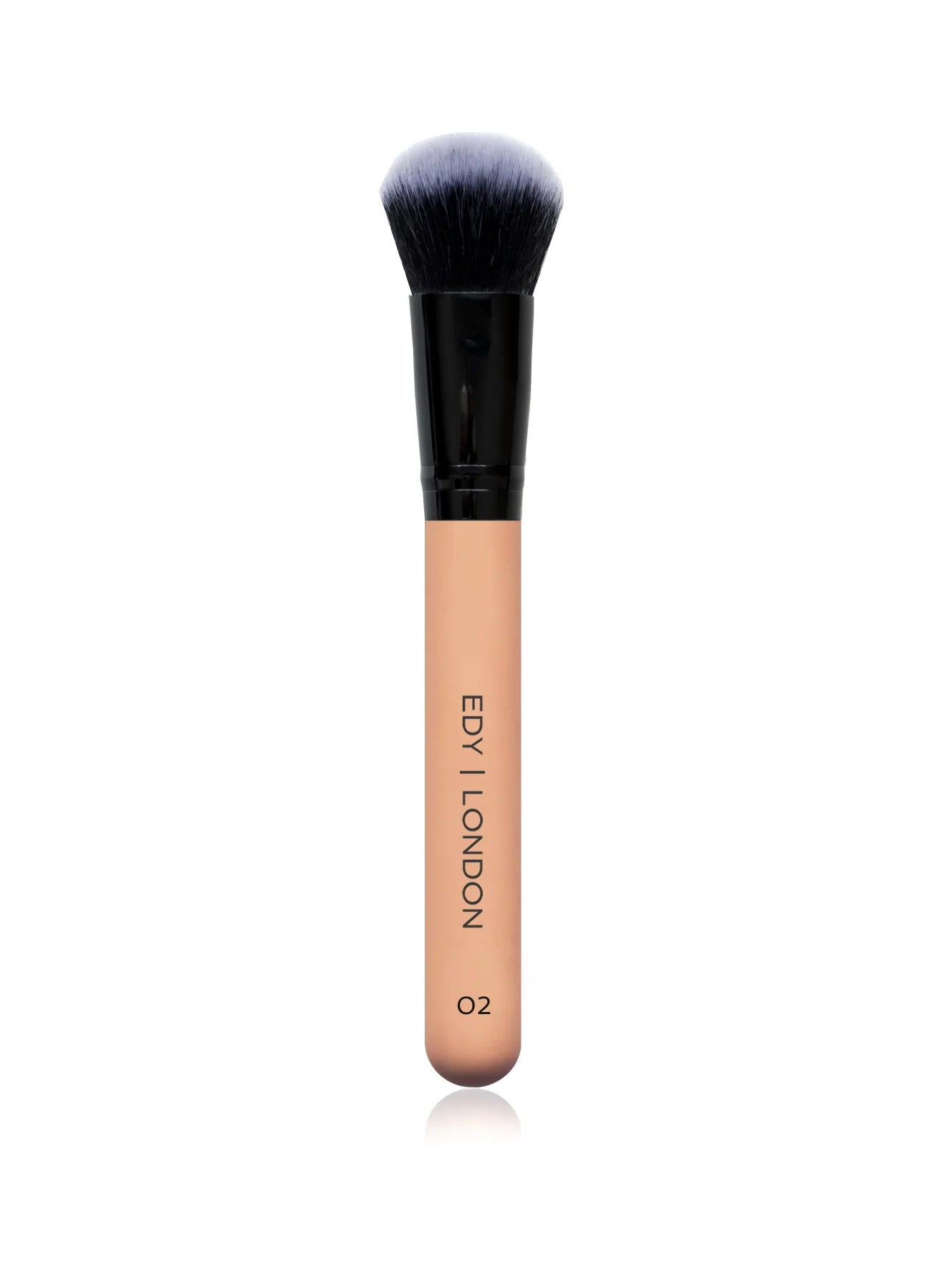 Contour and Sculpt Expert Face Brush 02 Make-up Brush EDY LONDON Pale Pink   - EDY LONDON PRODUCTS UK - The Best Makeup Brushes - shop.edy.london