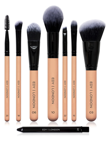 Essential Brush Set 505 Make-up Brush EDY LONDON Pale Pink   - EDY LONDON PRODUCTS UK - The Best Makeup Brushes - shop.edy.london
