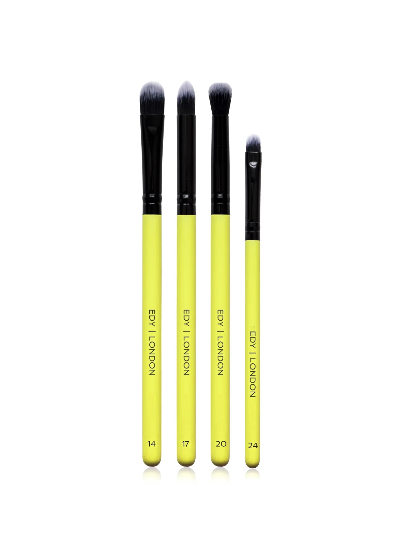 Eye Contouring Brush Set 502 Make-up Brush EDY LONDON Lemon   - EDY LONDON PRODUCTS UK - The Best Makeup Brushes - shop.edy.london