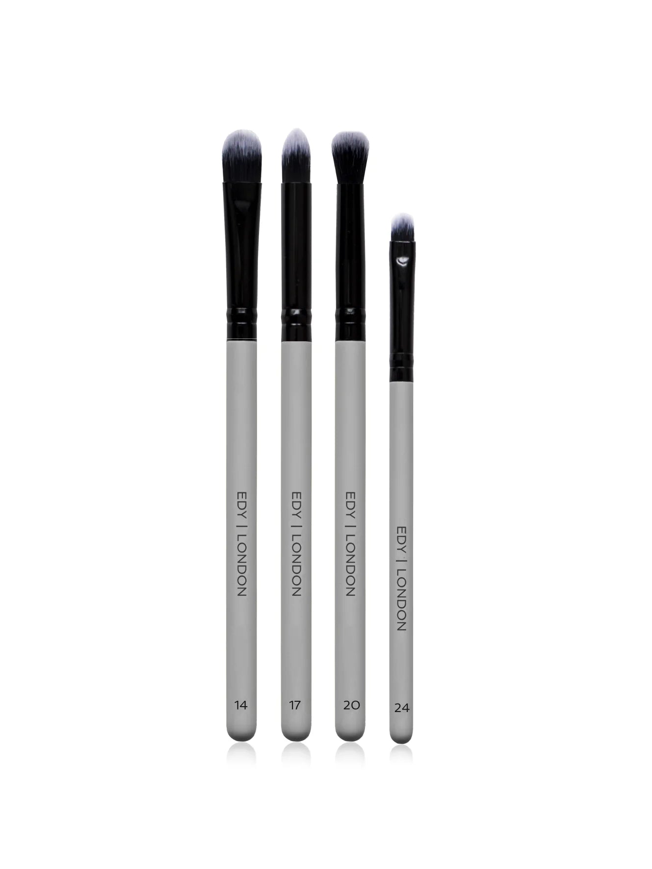 Eye Contouring Brush Set 502 Make-up Brush EDY LONDON Cool Grey   - EDY LONDON PRODUCTS UK - The Best Makeup Brushes - shop.edy.london