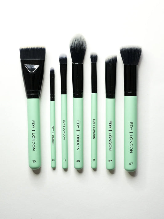Like A Pro Set 511 Make-up Brush EDY LONDON Turquoise   [variant_option4] EDY LONDON PRODUCTS UK shop.edy.london