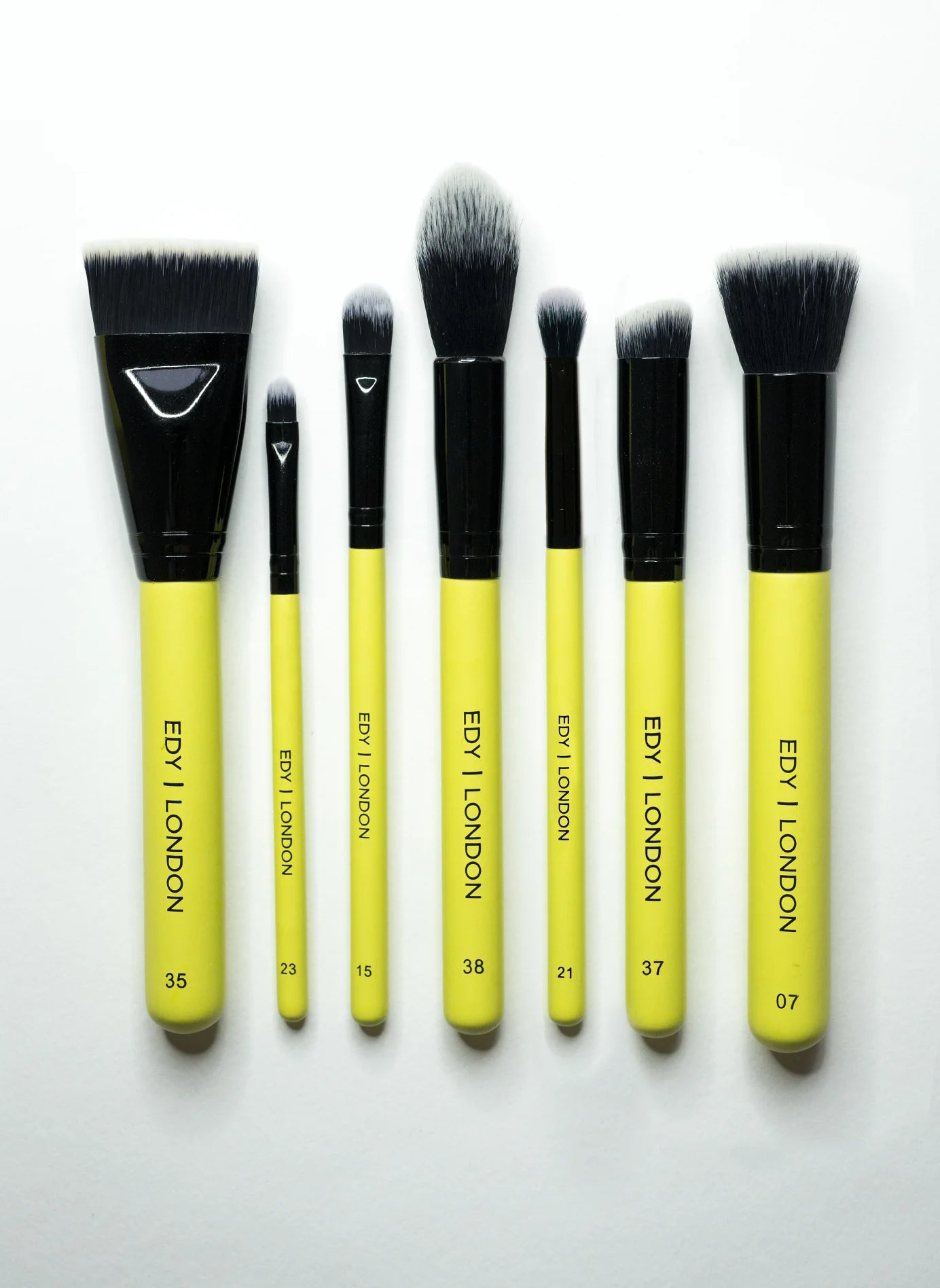 Like A Pro Set 511 Make-up Brush EDY LONDON Lemon   - EDY LONDON PRODUCTS UK - The Best Makeup Brushes - shop.edy.london