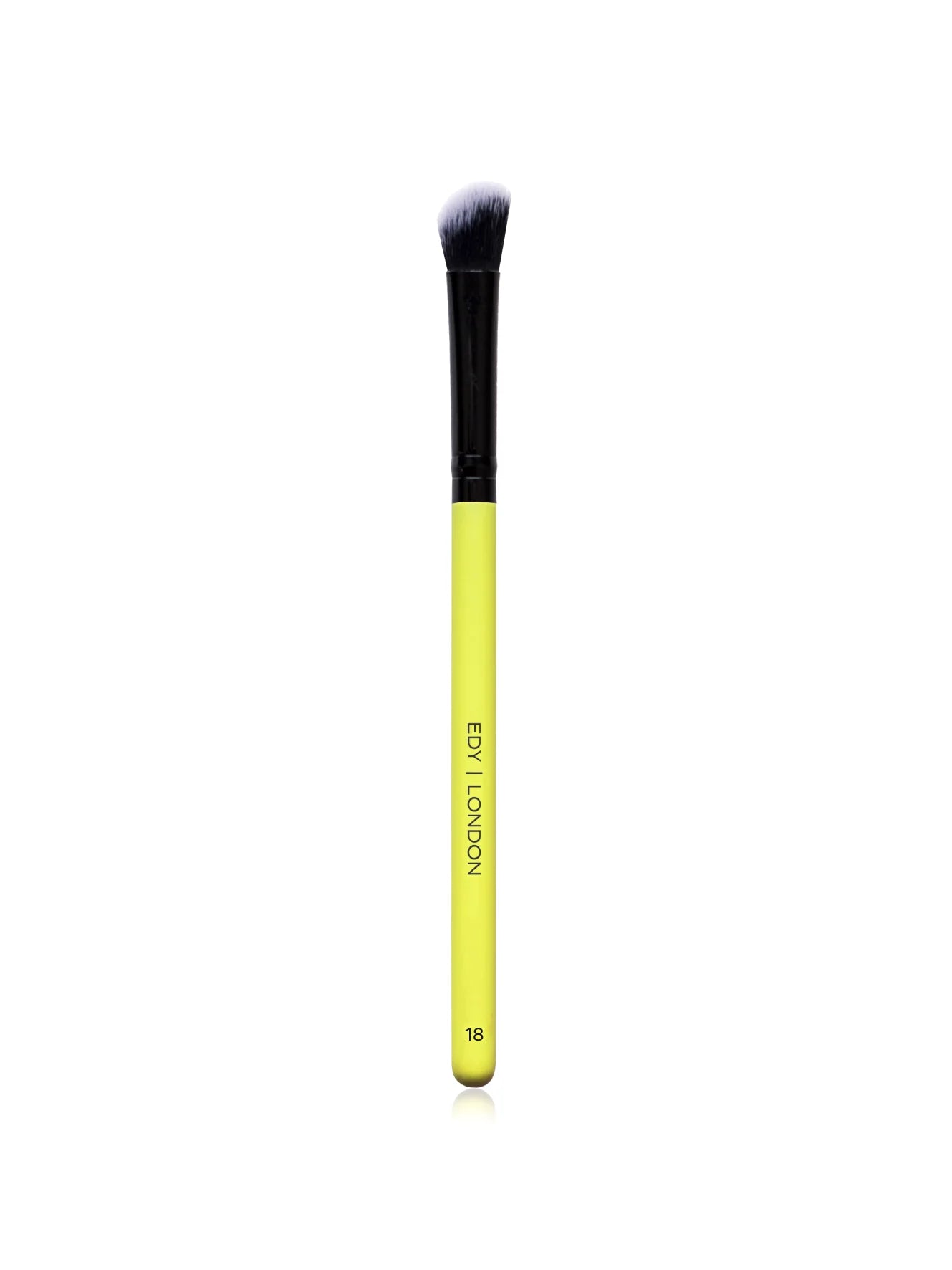 Medium Angled Blender Brush 18 Make-up Brush EDY LONDON Lemon   - EDY LONDON PRODUCTS UK - The Best Makeup Brushes - shop.edy.london