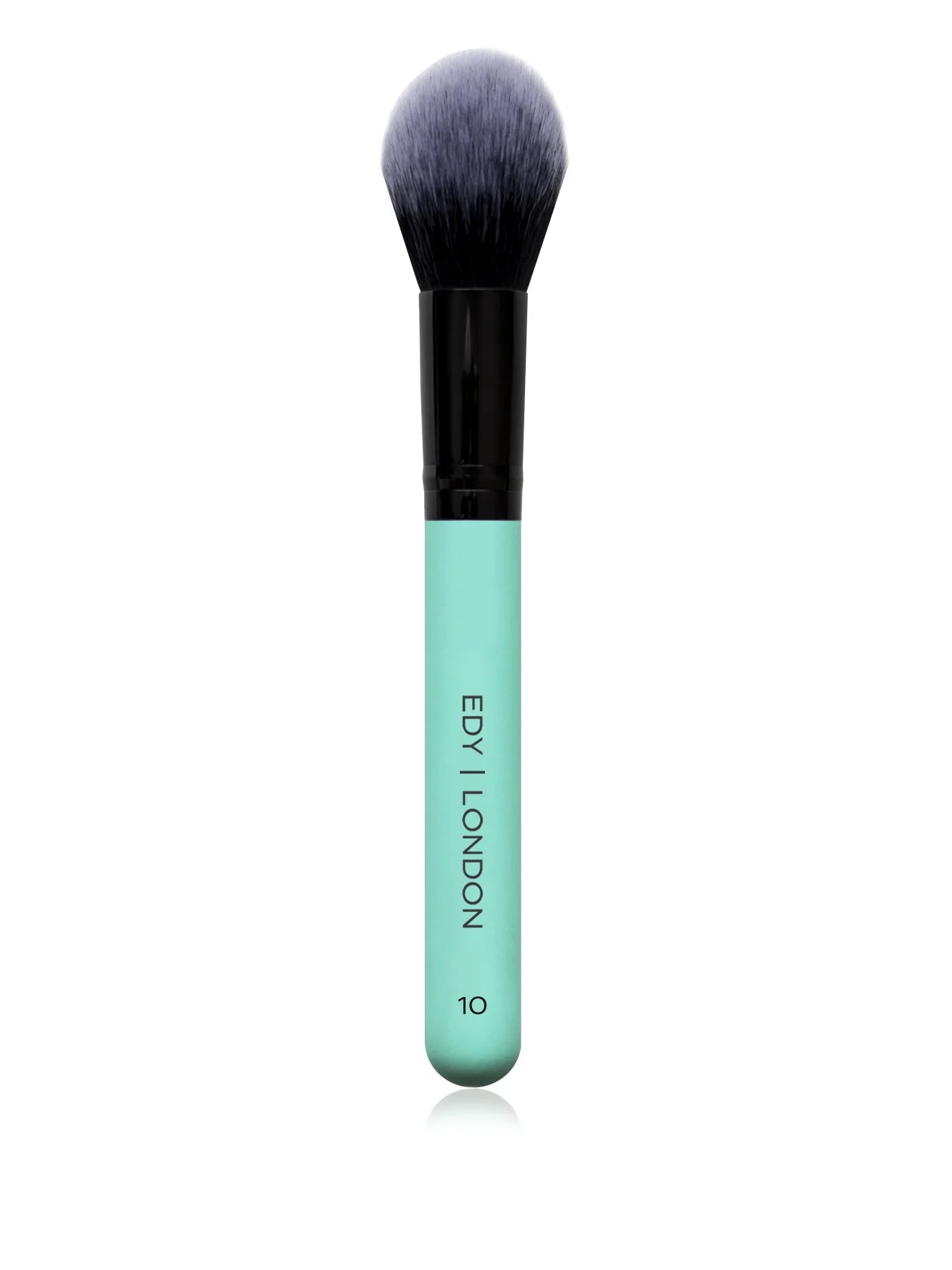 Tapered Face Brush 10 Make-up Brush EDY LONDON Turquoise   - EDY LONDON PRODUCTS UK - The Best Makeup Brushes - shop.edy.london