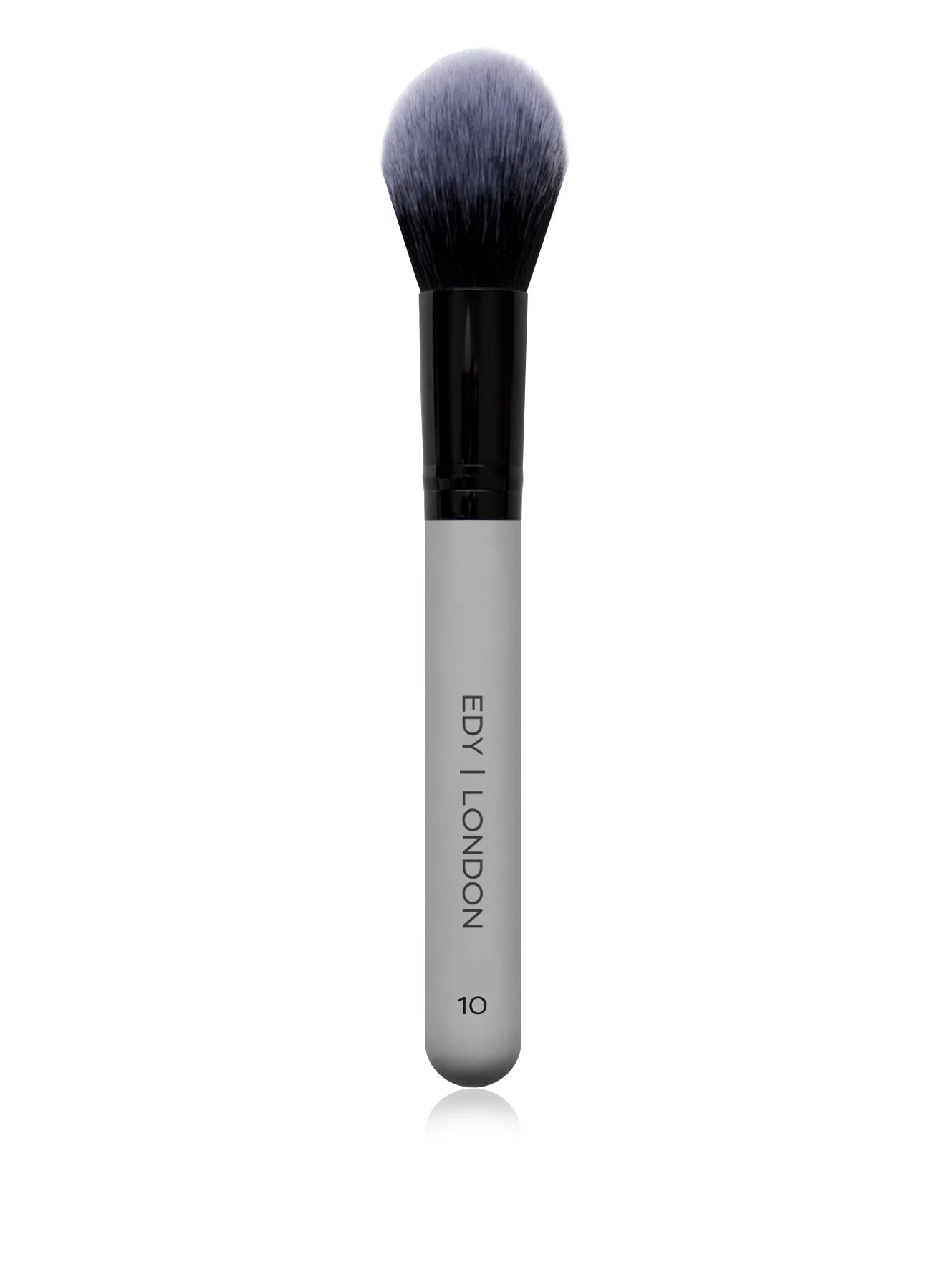 Tapered Face Brush 10 Make-up Brush EDY LONDON Cool Grey   - EDY LONDON PRODUCTS UK - The Best Makeup Brushes - shop.edy.london